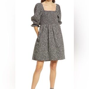 NWOT Madewell mini floral smocked Sundress